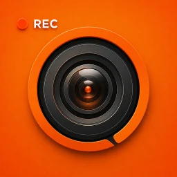 Ícone de Gravador de vídeo de fundo