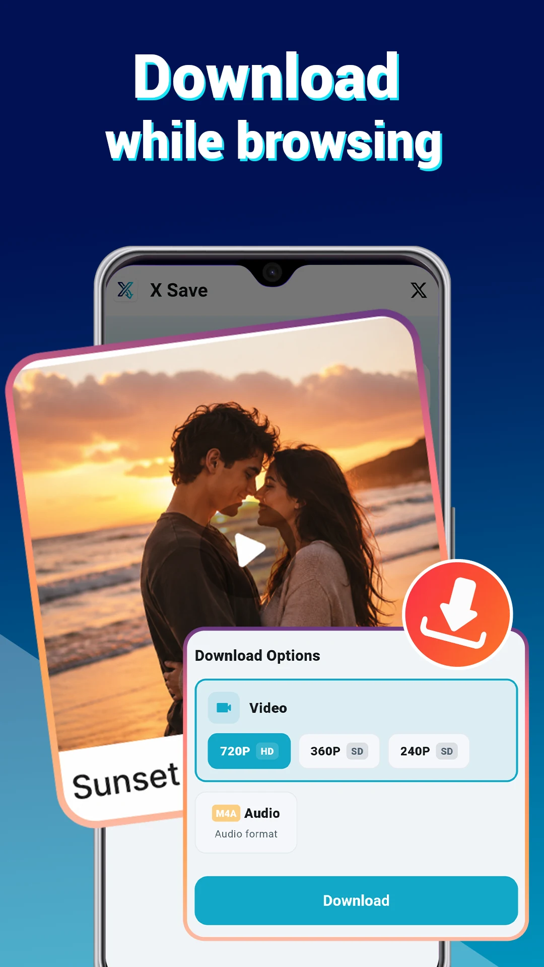 X Save Video Downloader screenshot