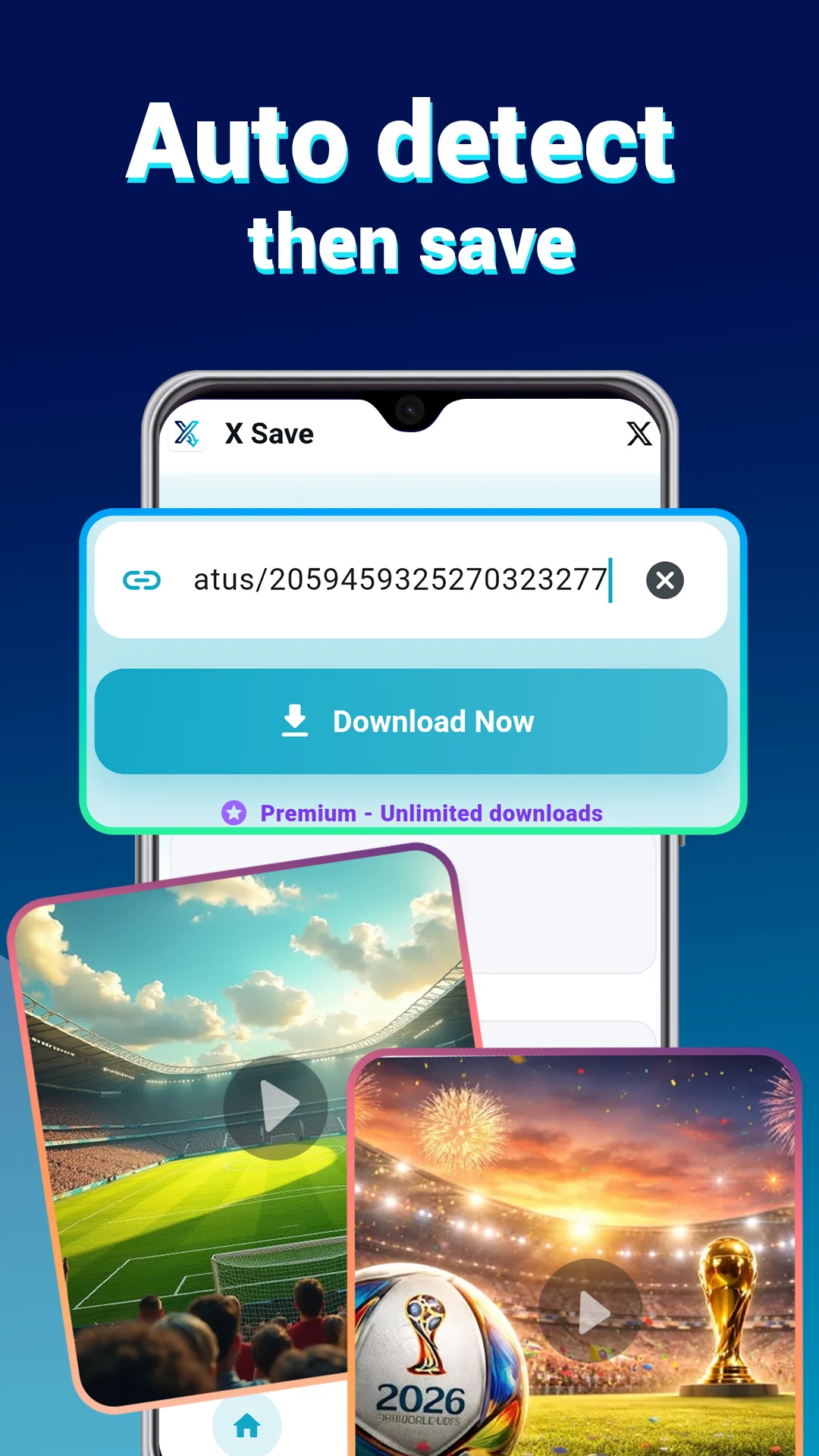 X Save Video Downloader screenshot