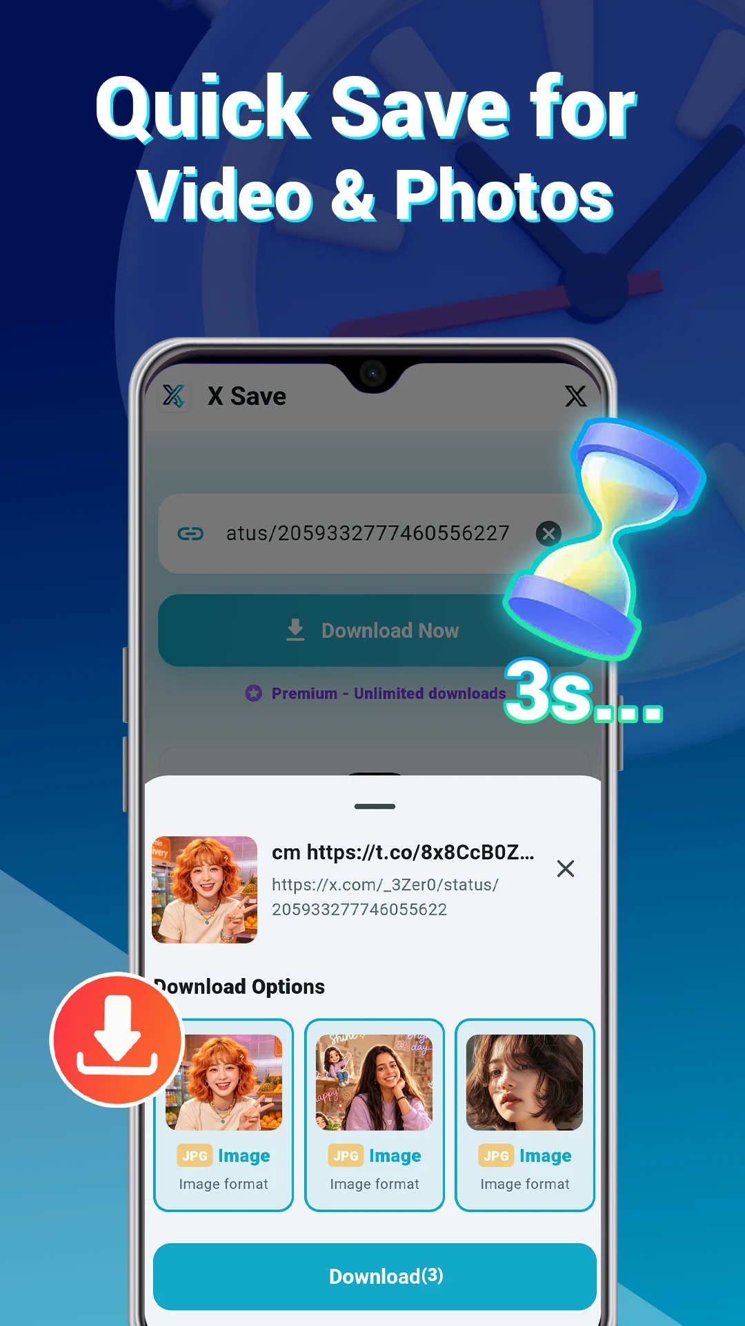 X Save Video Downloader screenshot