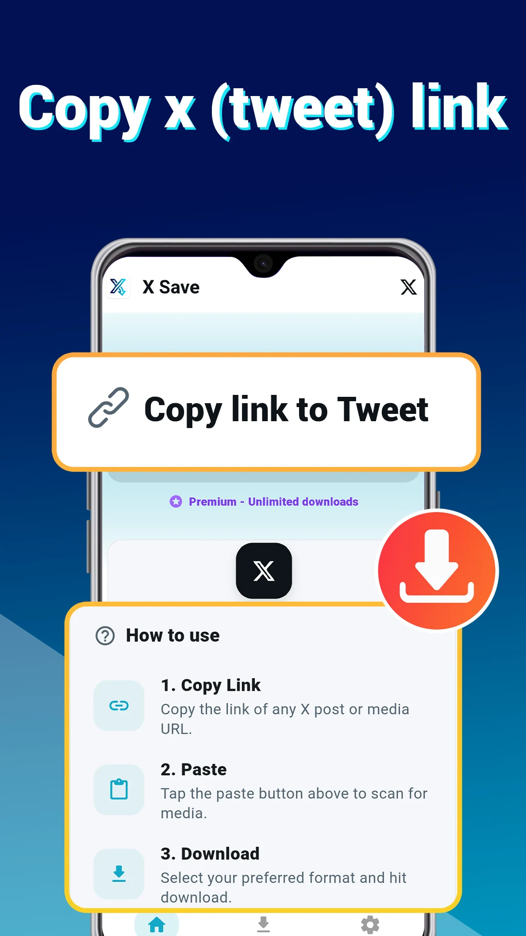 X Save Video Downloader screenshot