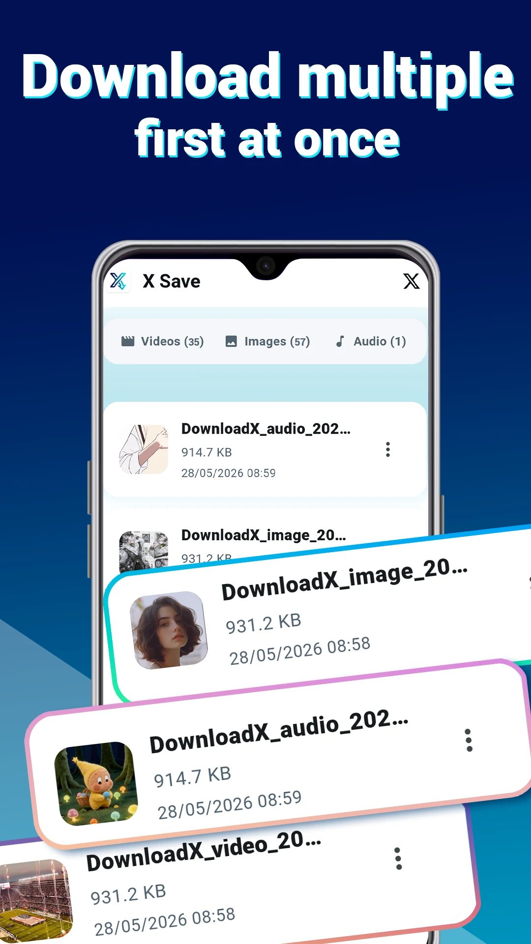 X Save Video Downloader screenshot